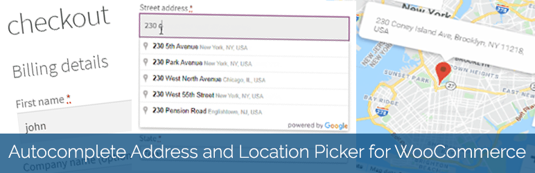 Autocomplete Address and Location Picker for WooCommerce